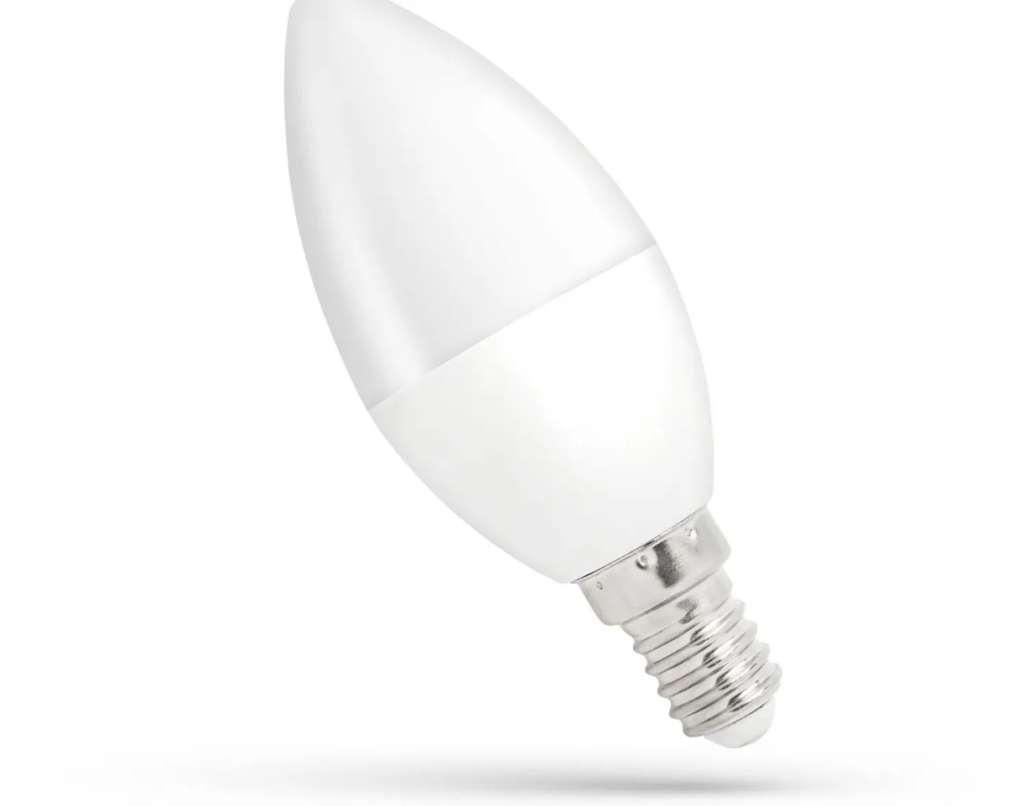 LED-päivänvalolamppu Spectrum E14 kynttilä 8W 230V 6000K
