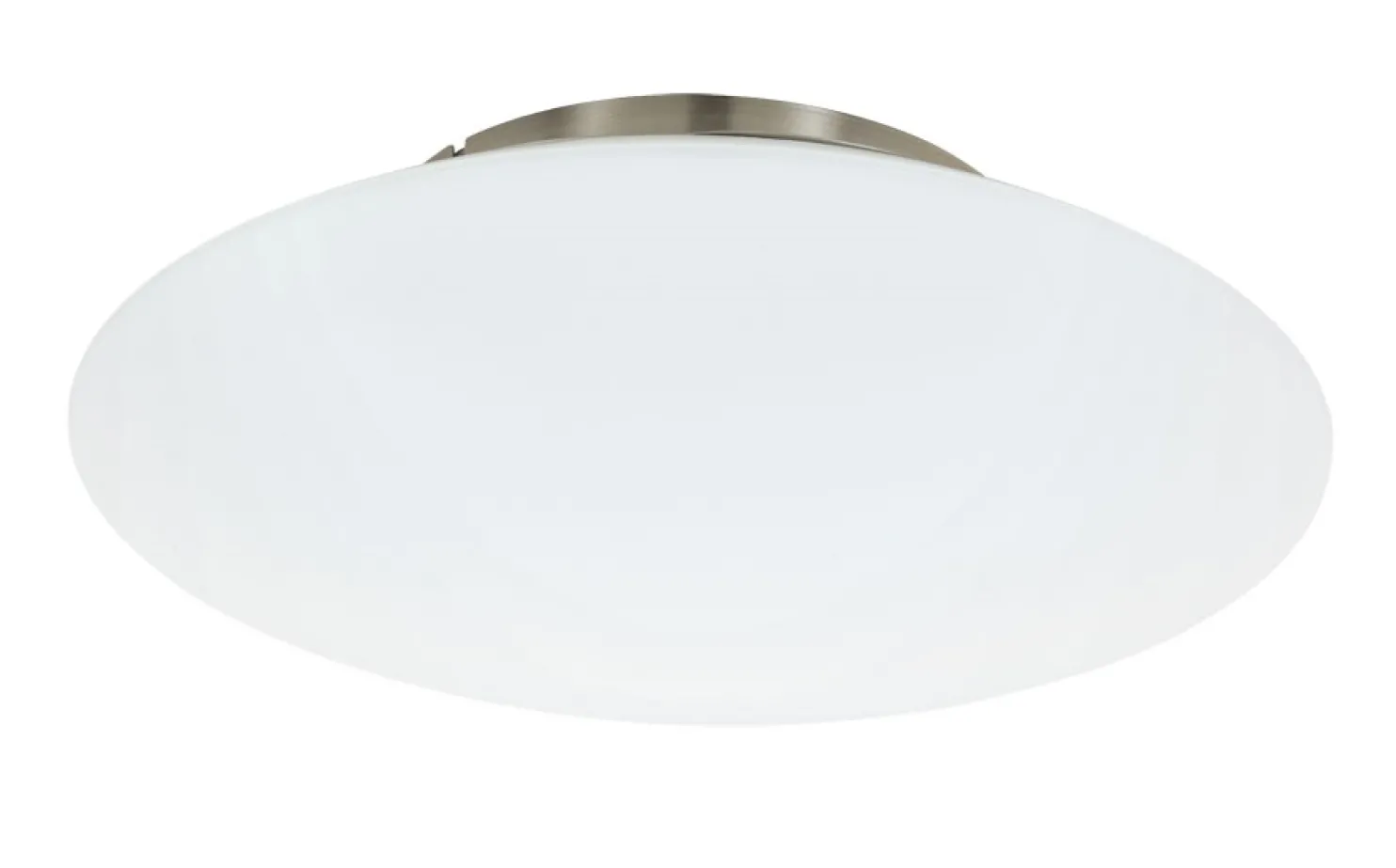 LED-plafondi Eglo Crosslink Frattina-C 27W Ø435x130 mm IP20 harjattu teräs/valkoinen