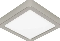 LED-Plafondi Eglo Fueva 5 himmennettävä mattanikkeli/valkoinen eri kokoja