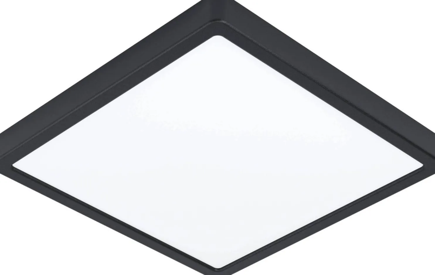 LED-Plafondi Eglo Fueva 5 3000K musta pinta-asennettava vaihdettava LED eri kokoja