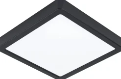 LED-Plafondi Eglo Fueva 5 3000K musta pinta-asennettava vaihdettava LED eri kokoja