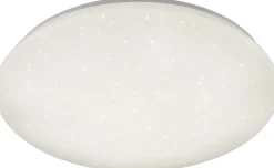 LED-plafondi Trio Potz Ø 500x120 mm valkoinen starlight