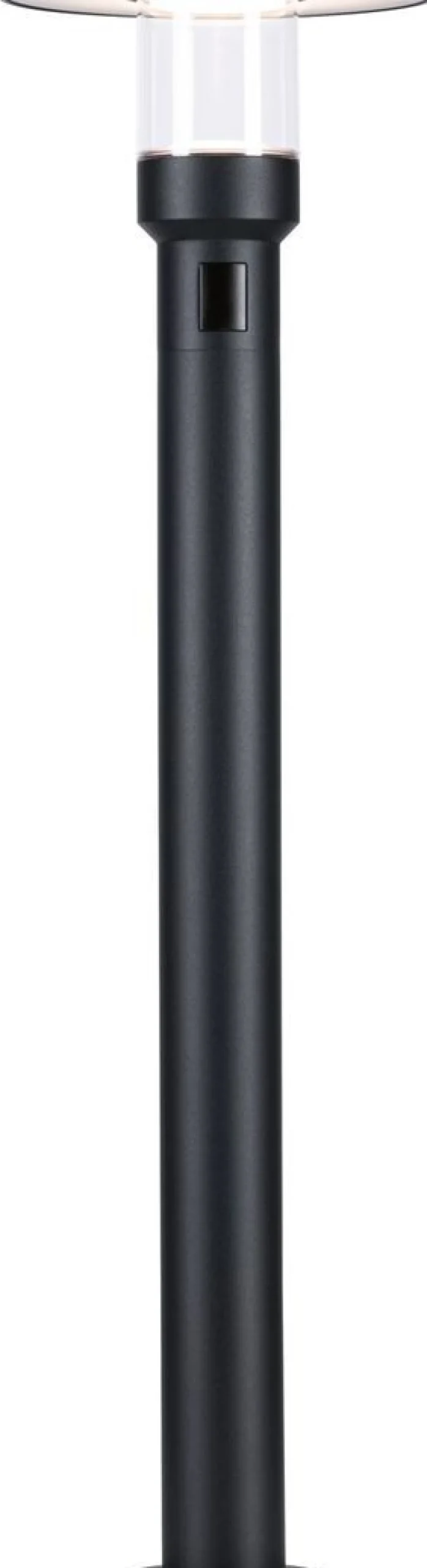 LED-pollarivalaisin liiketunnistimella Paulmann Sienna, 78cm, IP44, 3000K, korroosionkestävä, antrasiitti