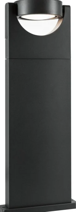 LED-pollarivalaisin Paulmann Swivea, IP44, 62.5cm, 3000K, antrasiitti