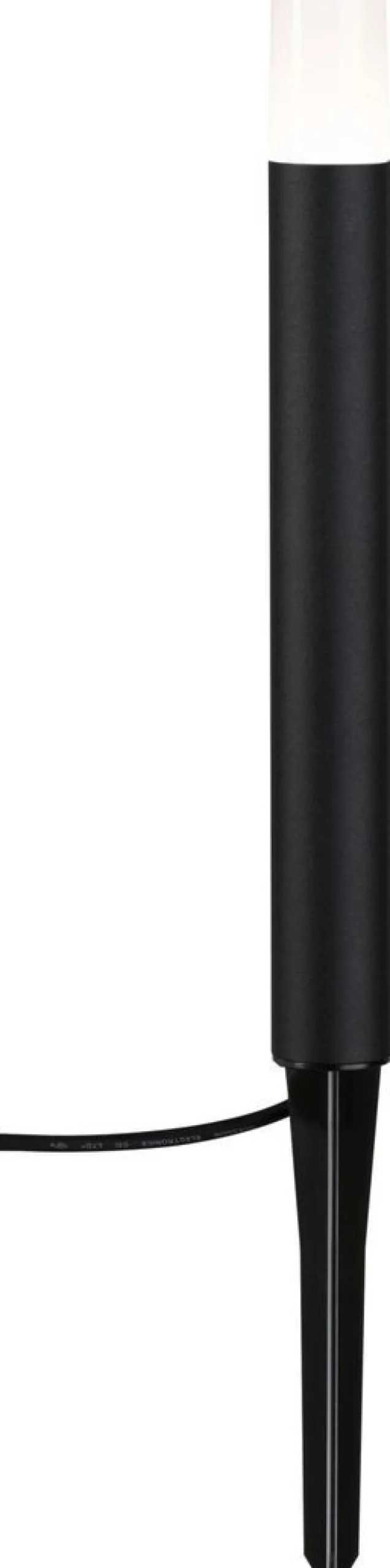 LED-pollarivalaisin Paulmann Plug & Shine Flarea, IP65, 3000K, musta, eri kokoja