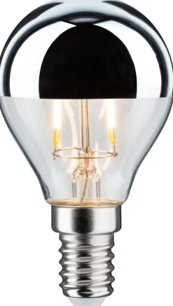 LED-pääpeililamppu Paulmann Modern Classic Edition Drop, E14, 220lm, 2.6W, 2700K, hopea