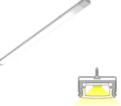 LED-profiili Limente Profil IR-DIM, 4000K, IP44, alumiini, eri kokoja