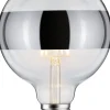 LED-rengaspeililamppu Paulmann Modern Classic Edition Globe, E27, 640lm, 6.5W, 2700K, himmennettävä, hopea