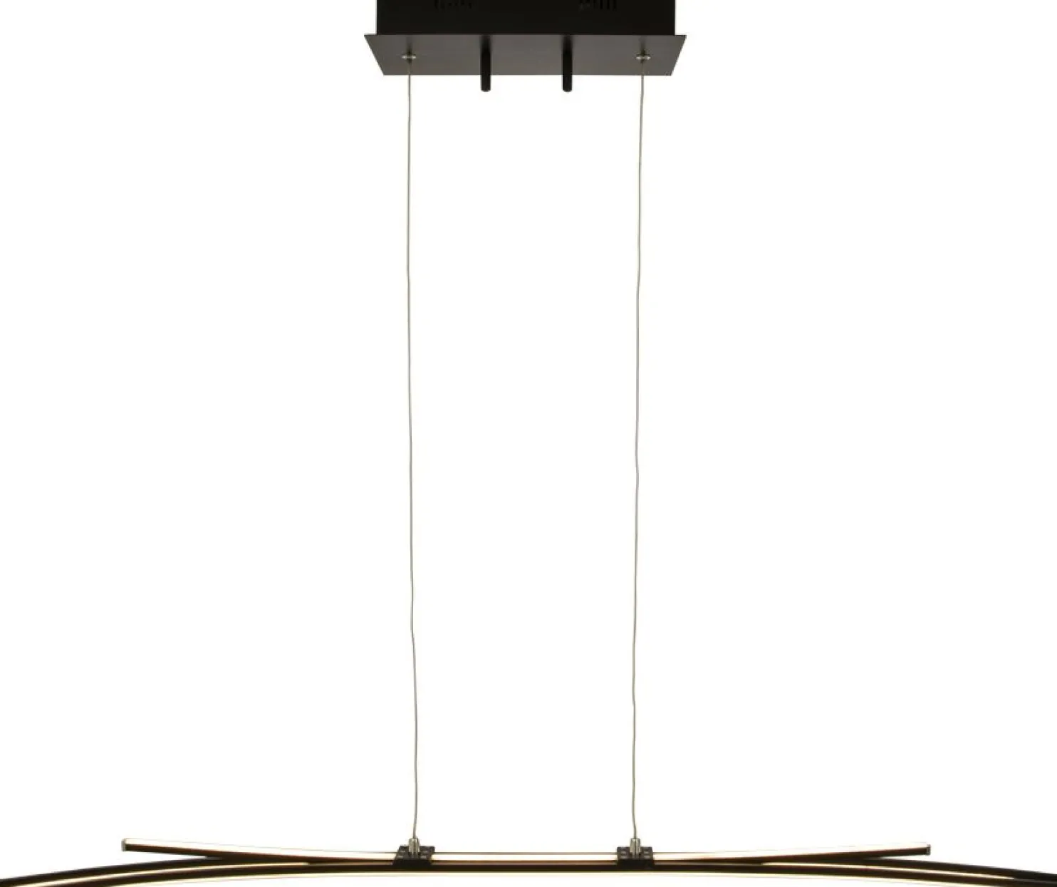 LED-riippuvalaisin Aneta Lighting Svala 3000K musta