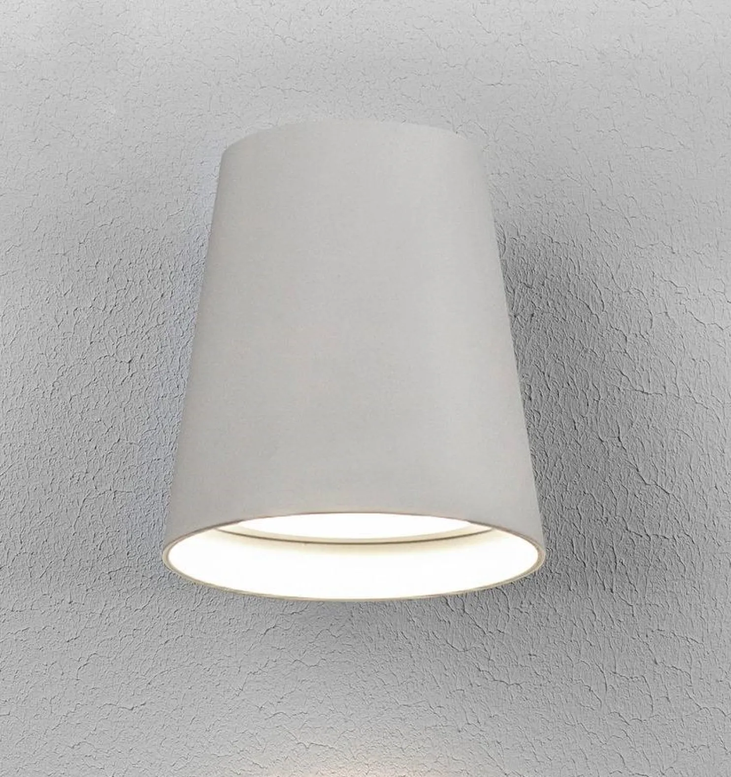LED-seinävalaisin Hide-a-lite Cone XL 3000K valkoinen