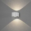 LED-seinävalaisin Konstsmide Gela 2x6W ylös/alas valkoinen