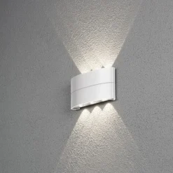 LED-Seinävalaisin Konstsmide Chieri 7853-250 6x1W valkoinen