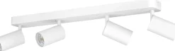 LED-Spottivalaisin Eglo connect.z Telimbela-z 4-osainen 58x8cm RGBW eri värejä