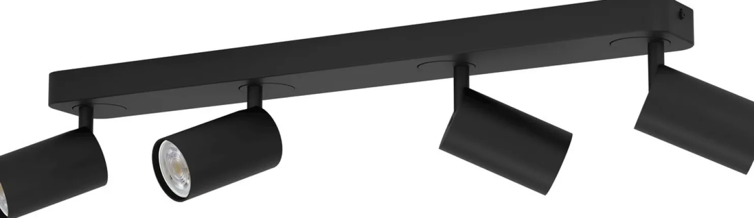 LED-Spottivalaisin Eglo connect.z Telimbela-z 4-osainen 58x8cm RGBW eri värejä