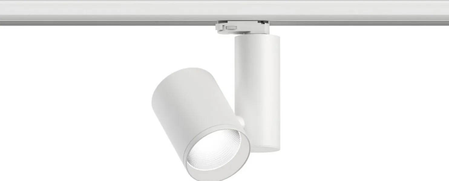 LED-spottivalaisin kiskoon Paulmann ProRail3 Zeuz, 60°, himmennettävä, eri värejä