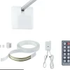 LED-tauluvalaisin Paulmann Adelia, 8.5cm, 2700K, 370lm, 230/24V, 4.5W, himmennettävä, harjattu alumiini