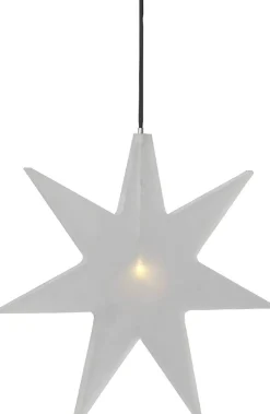 LED-tähti Star Trading Karla 300x330x10mm huurrettu