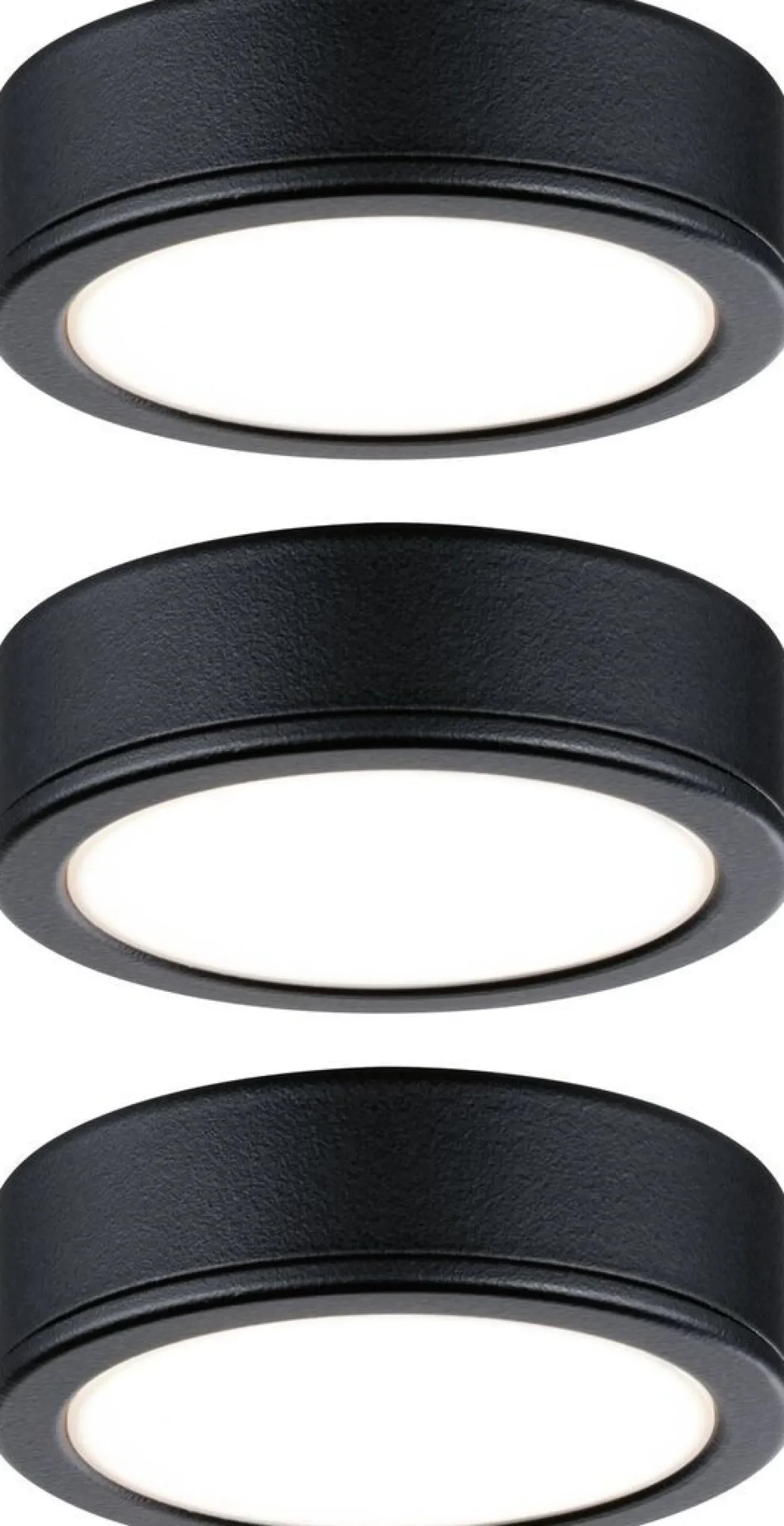 LED-työpistevalaisin Paulmann Pukk, 3kpl, 3.5W, 65mm, 210lm, eri värejä