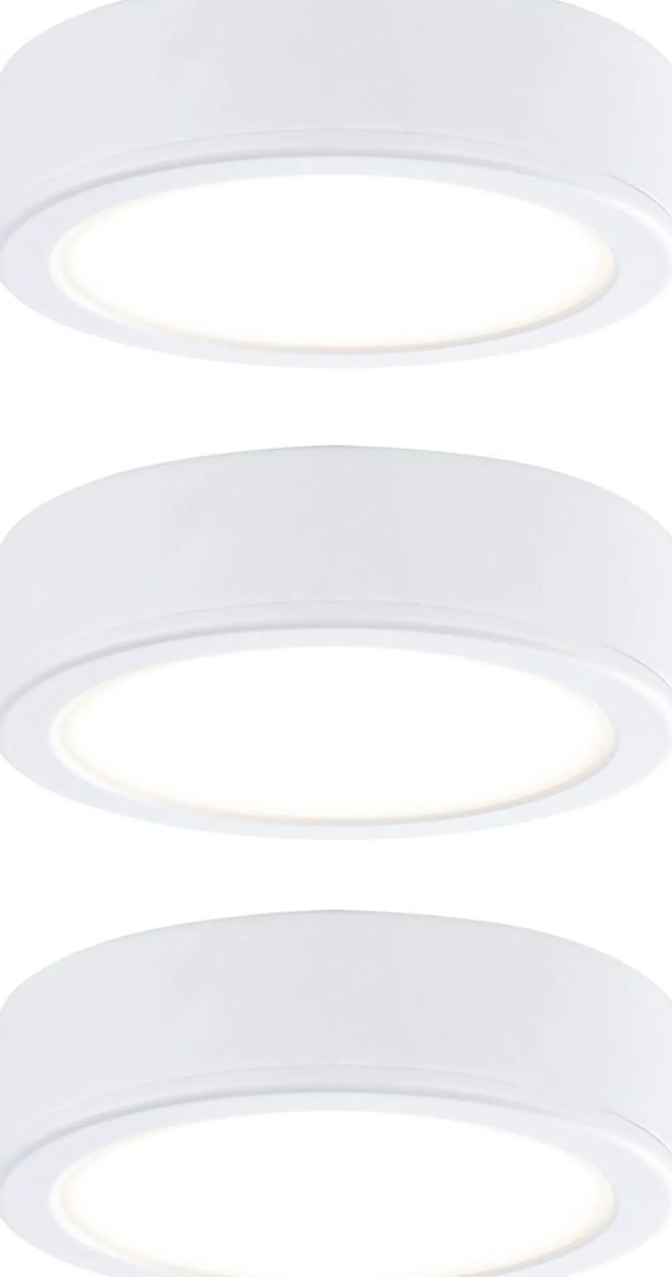LED-työpistevalaisin Paulmann Pukk, 3kpl, 3.5W, 65mm, 210lm, eri värejä