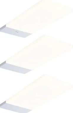 LED-työpistevalaisin Paulmann Bredo 80x190mm liiketunnistin 2.5W 180lm, 3kpl/pkt, eri vaihtoehtoja