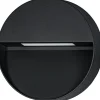 LED-ulkoseinävalaisin Eglo Maruggio, Ø15cm, musta