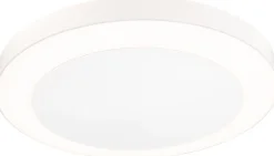 LED-ulkoseinävalaisin liike- ja hämärätunnistimella Paulmann Circula, IP44, 3000K, korroosionkestävä, valkoinen