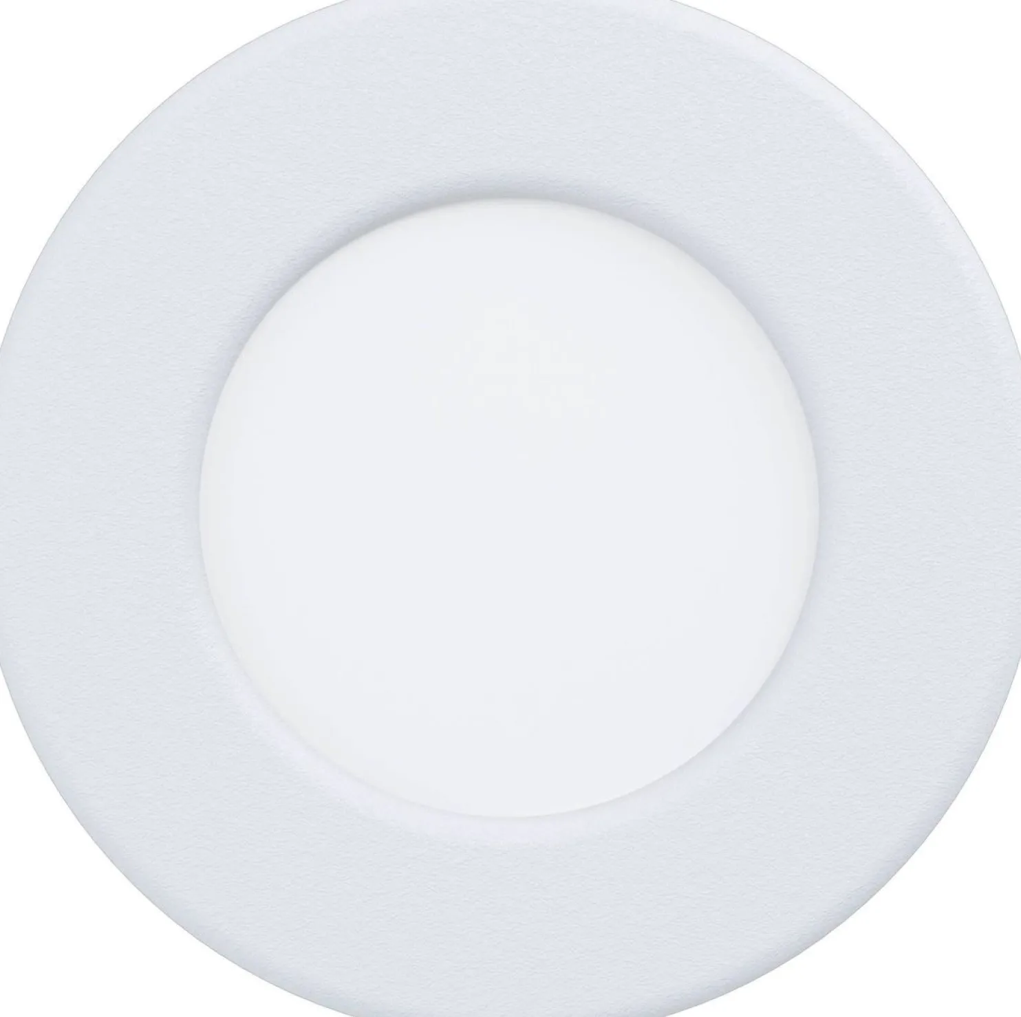 LED-Upotettava plafondi Eglo Fueva 5 Ø8,6cm 3000K valkoinen pyöreä vaihdettava LED