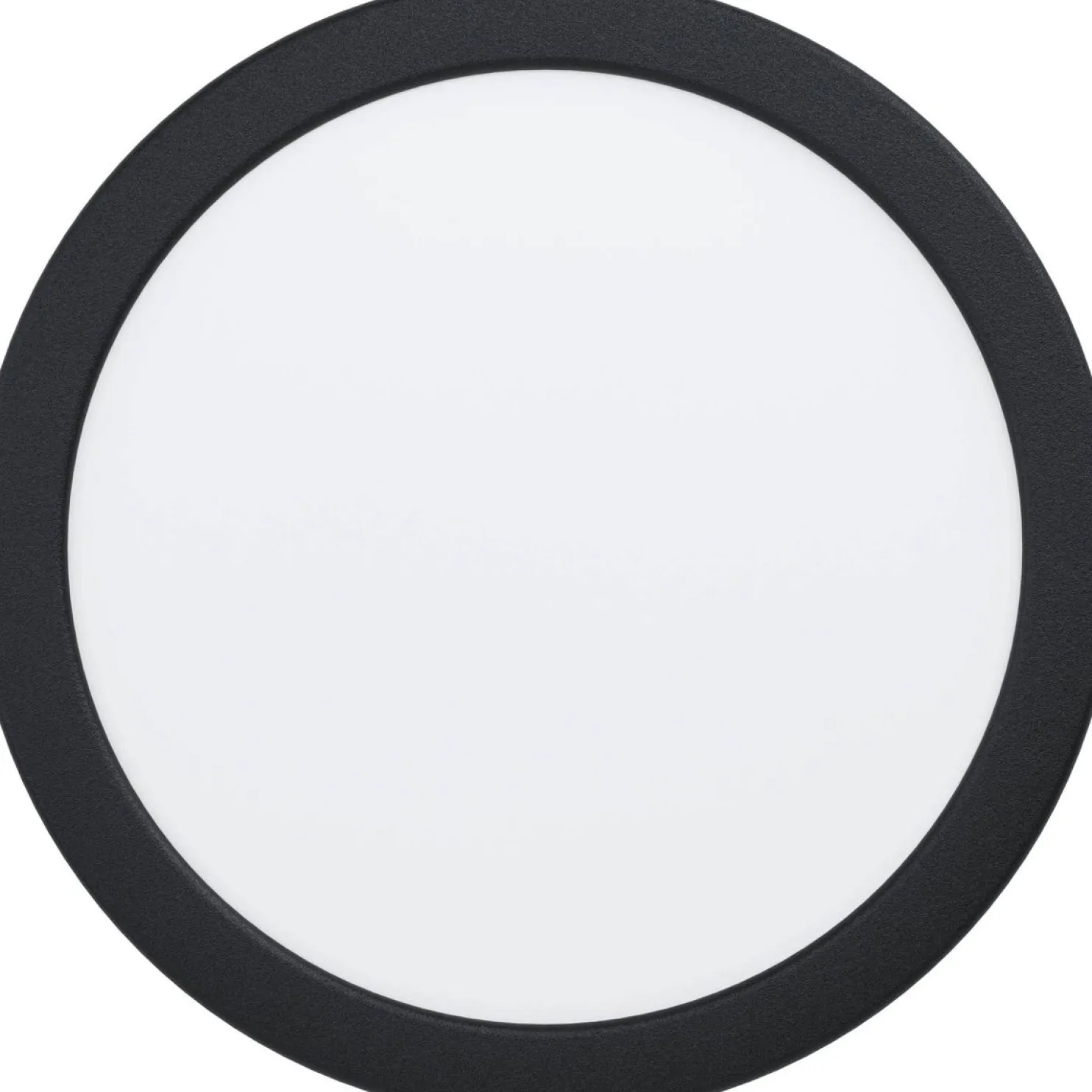 LED-Upotettava plafondi Eglo Fueva 5 4000K musta pyöreä eri kokoja