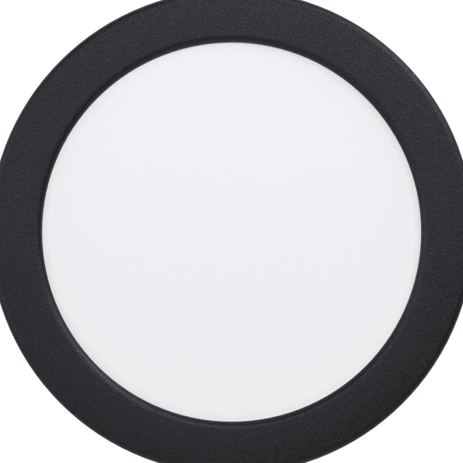 LED-Upotettava plafondi Eglo Fueva 5 4000K musta pyöreä eri kokoja