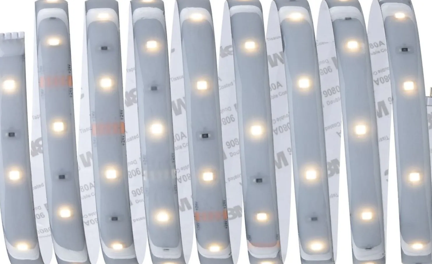 LED-valonauha Paulmann MaxLED 250, IP44, 240lm/m, 2700K, eri kokoja