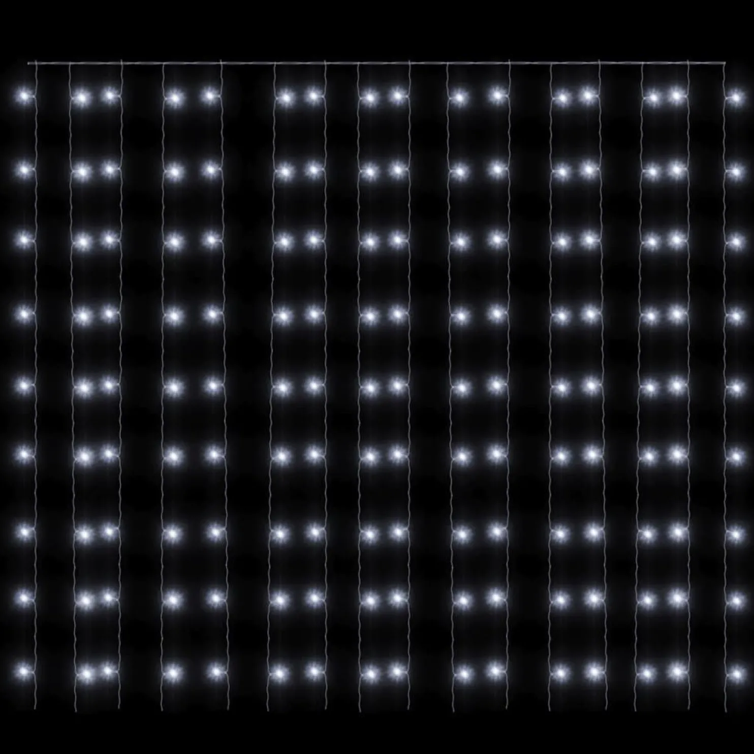 LED-valonauhaverho keijuvalot 3x3 m 300 LEDiä eri värejä