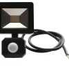 LED-valonheitin LED Energie 10 W 12 V 800 lm 4000 K IP43 0,8 m kumikaapeli PIR-sensori