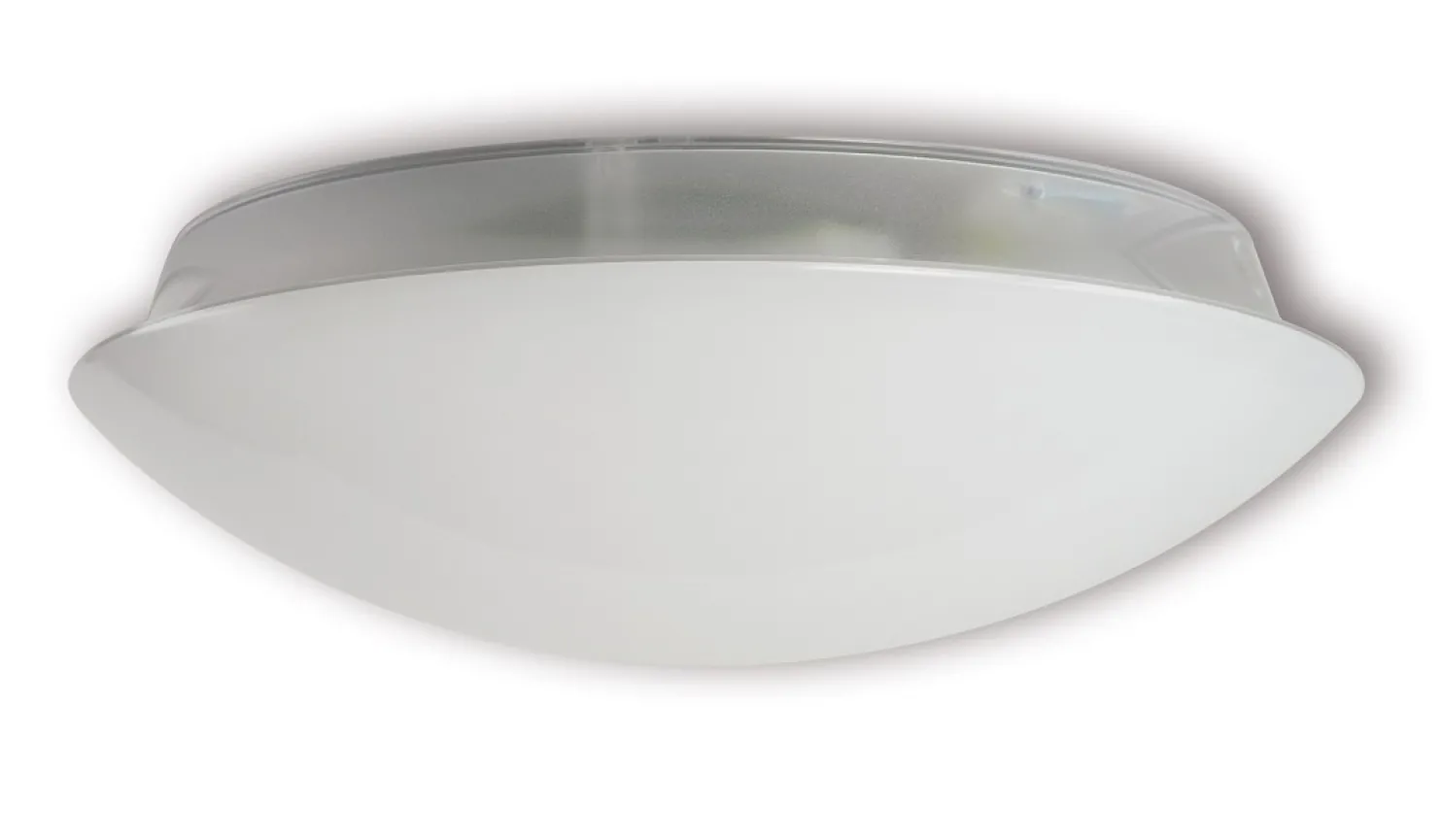 LED-yleisvalaisin Ensto Aluno AL375LED3K 13W/830 Ø375x122 mm IP54 valkoinen