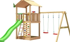 Leikkitorni Jungle Gym Sierra 2.1, 2-Swing Module 220, liukumäki