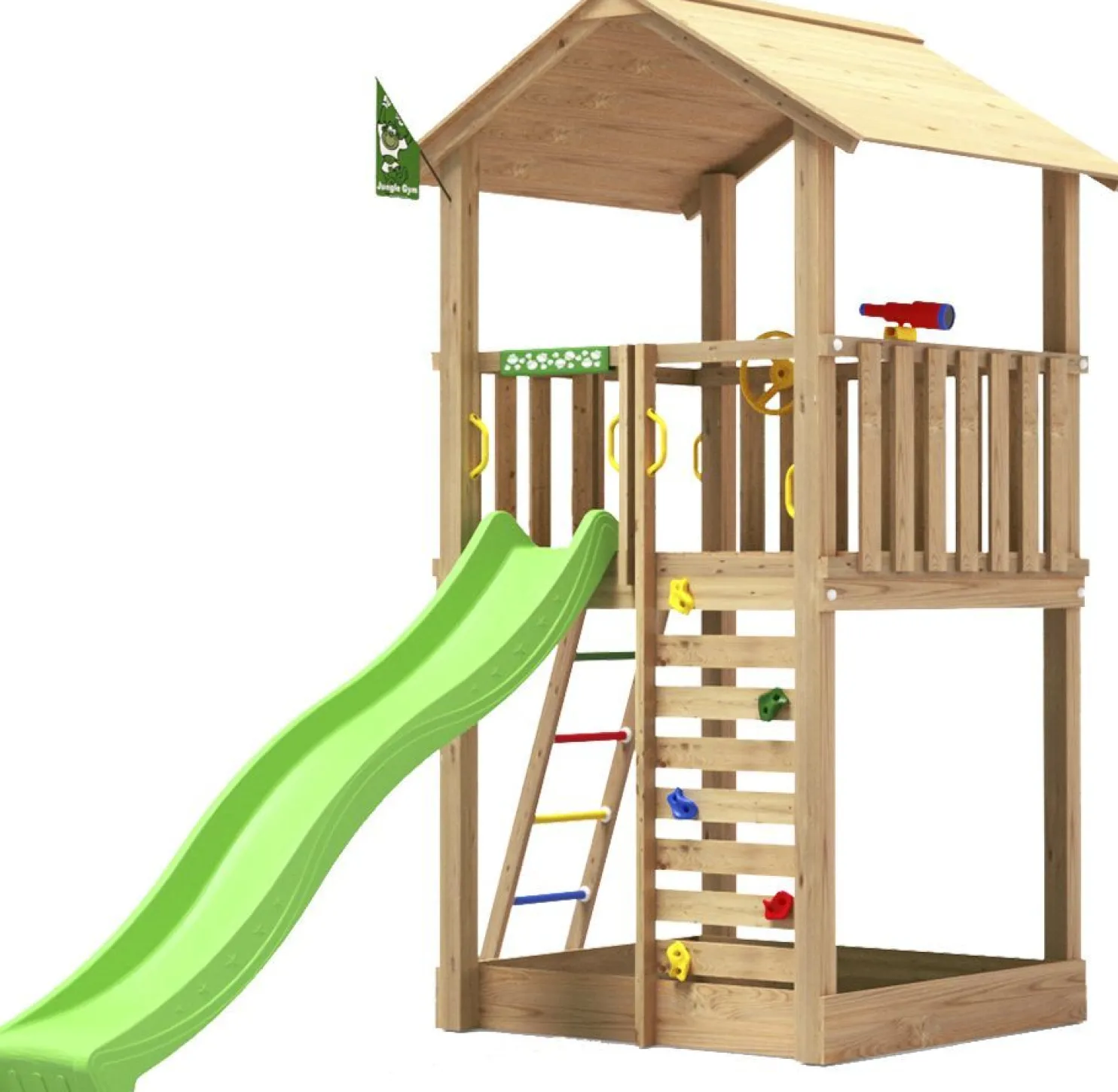 Leikkitorni Jungle Gym Sierra 2.1, liukumäki