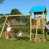 Leikkitornikokonaisuus Jungle Gym Castle 2.1, 2-Climb Module 220, ilman liukumäkeä