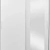 Liukuovikaappi Linento Furniture Prt-620-Bb-3 valkoinen