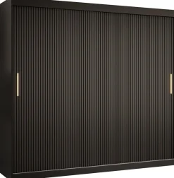 Liukuovivaatekaappi Nomla RIFLO SLIM 1 200, 200x200cm