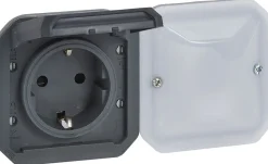 Älypistorasiamekanismi Legrand Plexo with Netatmo 16 A IP55, antrasiitti