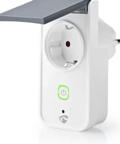 Älypistorasia ulkokäyttöön Nedis Wi-Fi Smart WIFIPO120FWT IP44