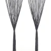 Macrame verho antrasiitti puuvilla 140x240 cm