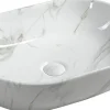 Malja-allas Interia Dalma 590x420x140 mm valkoinen