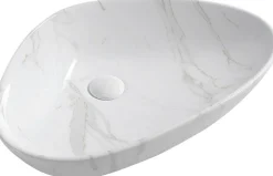 Malja-allas Interia Dalma 585x390x140 mm valkoinen