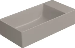 Malja-allas Interia Kube X 50x25cm, ei hanareikää, vasen/oikea