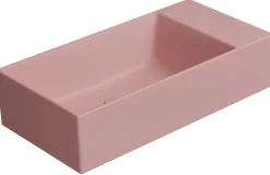 Malja-allas Interia Kube X 50x25cm, ei hanareikää, vasen/oikea