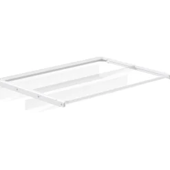 Mesh kenkähylly Elfa 40 ulosvedettävä 605x430x96 mm valkoinen