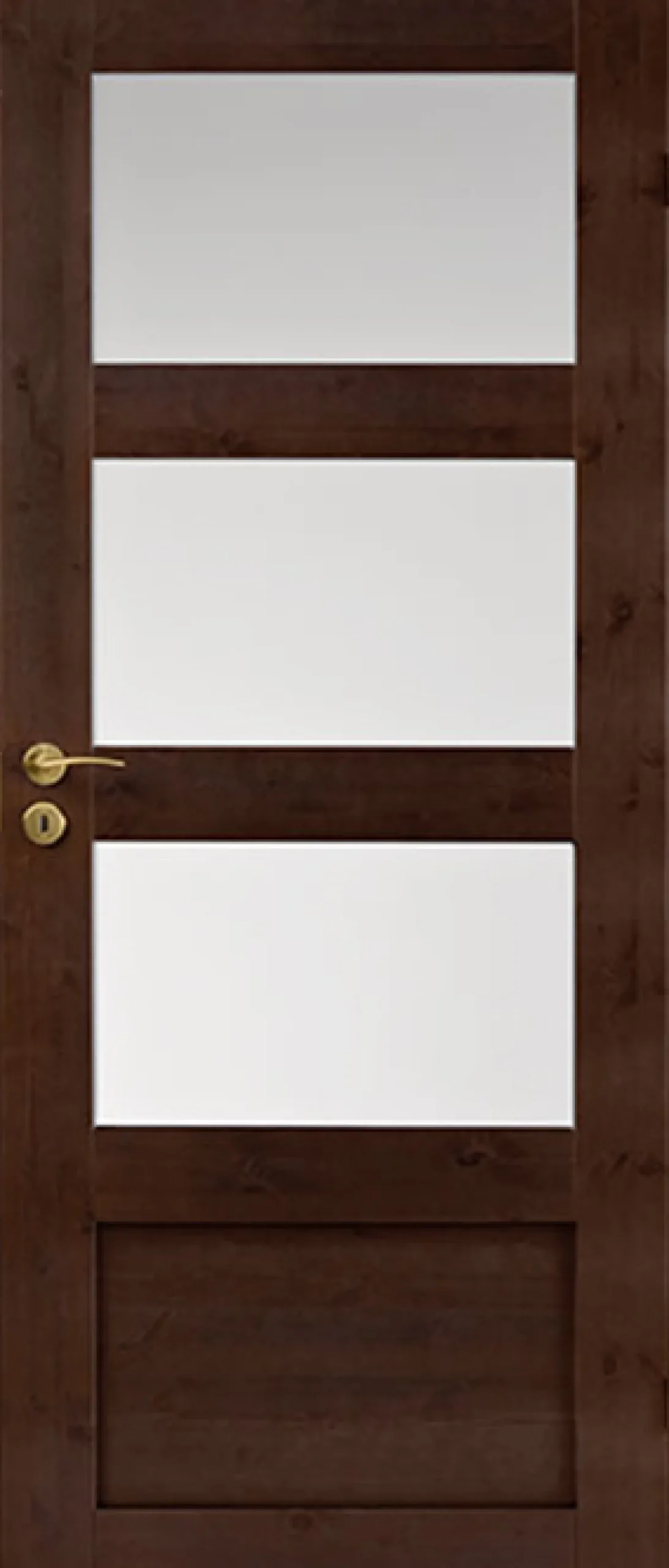 Mäntypeiliovi lasilla Swedoor Unique Rustic 343 mittatilausovi