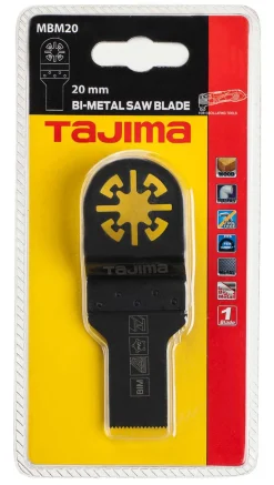 Monitoimityökalun sahanterä Tajima BiMetal 20mm, puulle, muoville ja metallille