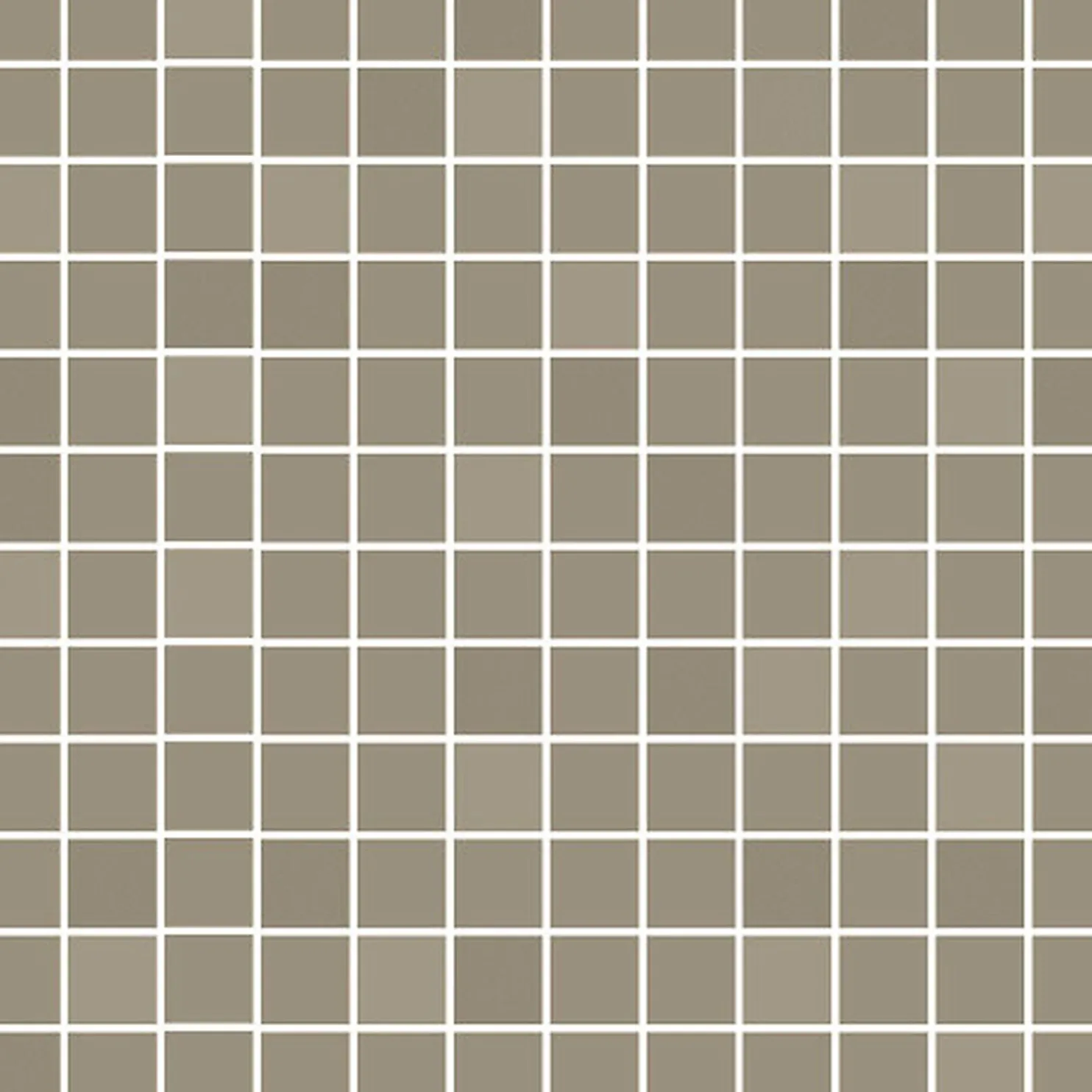 Mosaiikkilaatta Pukkila Mosaico Porcelanico Grey himmeä sileä 25x25 mm