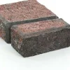 Muurikivi Rudus Muurikko päätypari 100 mm sileä punamusta